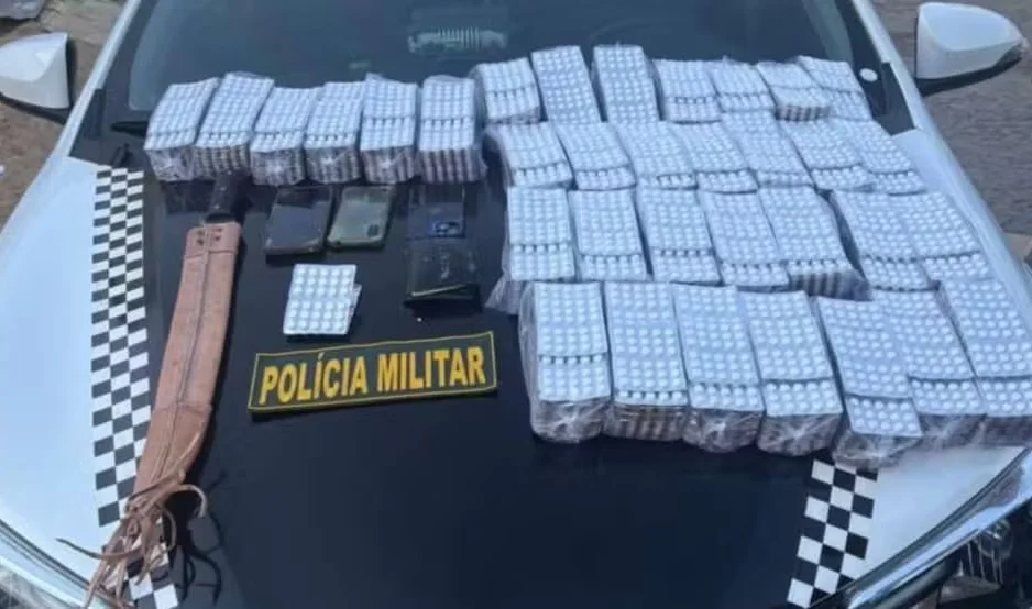 Comprimidos de Nobésio, conhecido como “rebite"