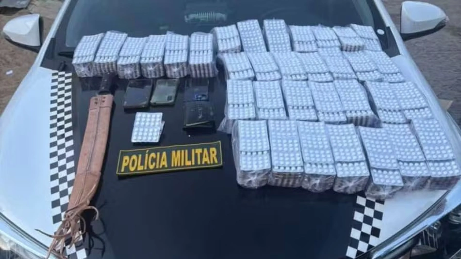 Comprimidos de Nobésio, conhecido como “rebite"