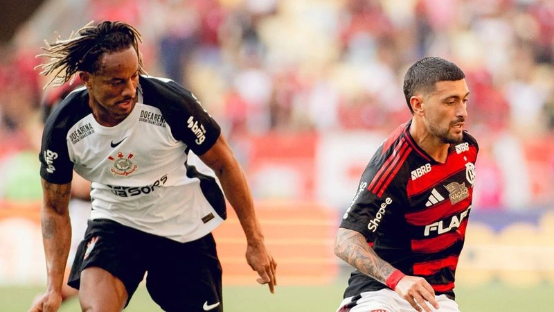Corinthians e Flamengo se enfrentam pelo Brasileirão