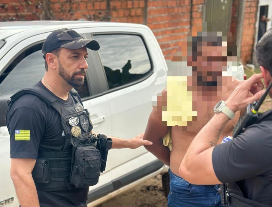 Cumprimento de mandado pela equipe do DOT