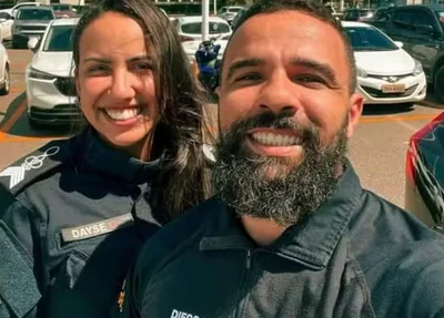 Dayse Barbosa e o namorado