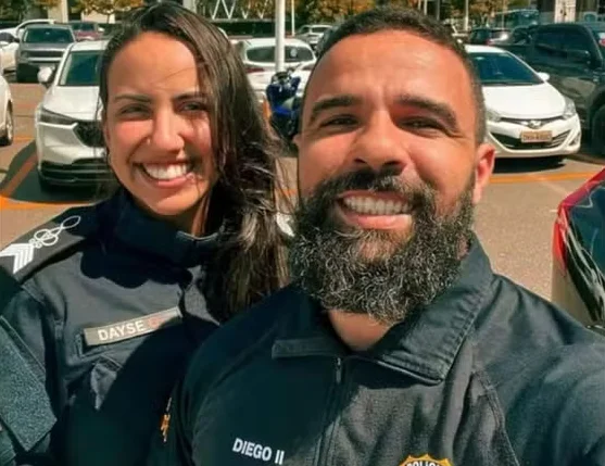 Dayse Barbosa e o namorado