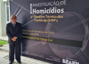 Delegado Barêtta representa o Piauí em reunião nacional sobre investigação de homicídios