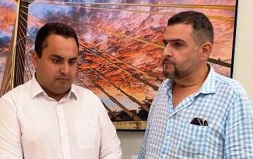 Deputado Georgiano Neto ao lado do pré-candidato Rodrigão da Karyne