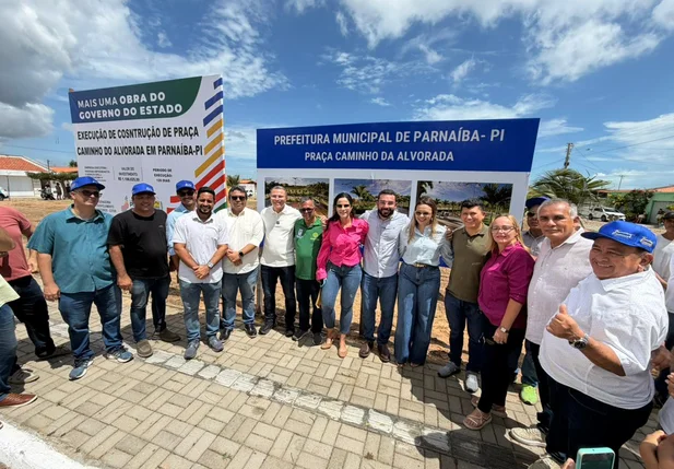 Deputado Rubens Vieira e prefeito Francisco Emanuel entregam obras de infraestrutura em Parnaíba