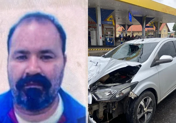 Edson Barbosa foi arrastado pelo carro de passeio por mais de 40 metros