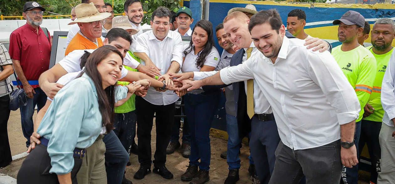 Entrega da revitalização da Ponte do Mocambinho