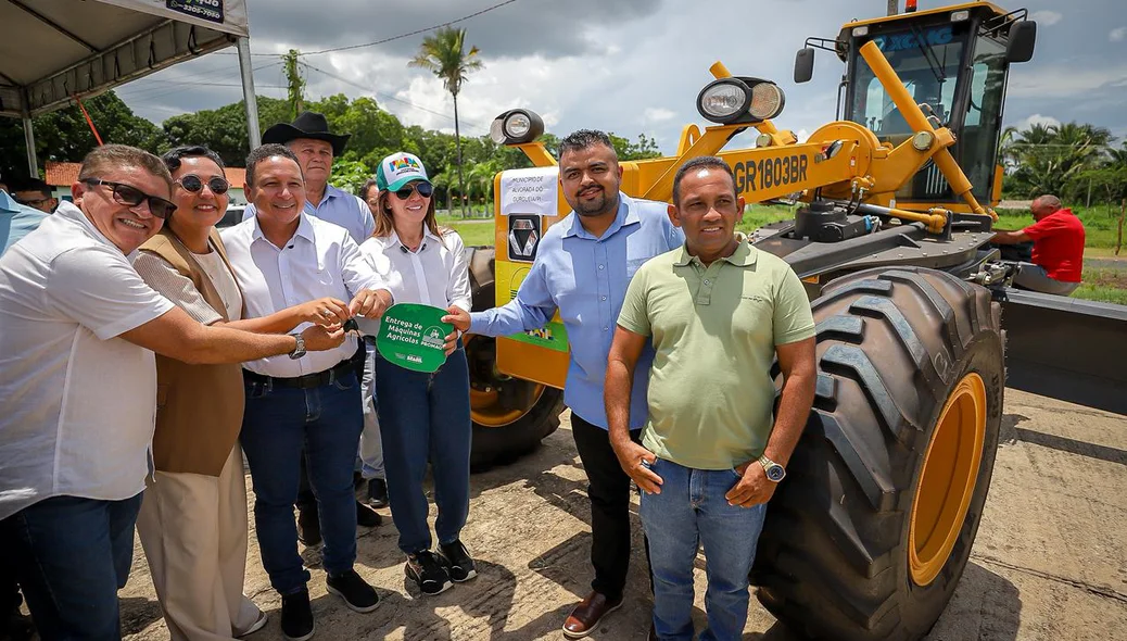 Entrega de maquinários