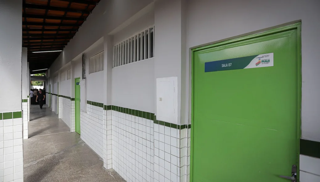 Escola passou por obra de modernização