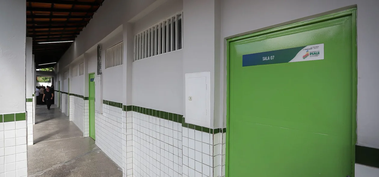 Escola passou por obra de modernização