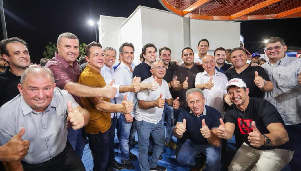 Evento de inauguração da Praça Coronel Manoel Evaristo