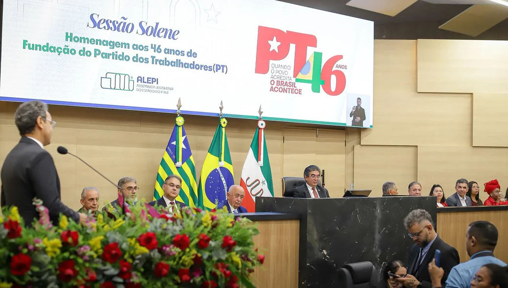Evento em homenagem ao PT