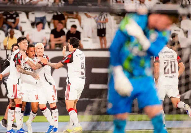 Flamengo vence Botafogo no Brasileirão