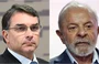 Flávio Bolsonaro e Lula