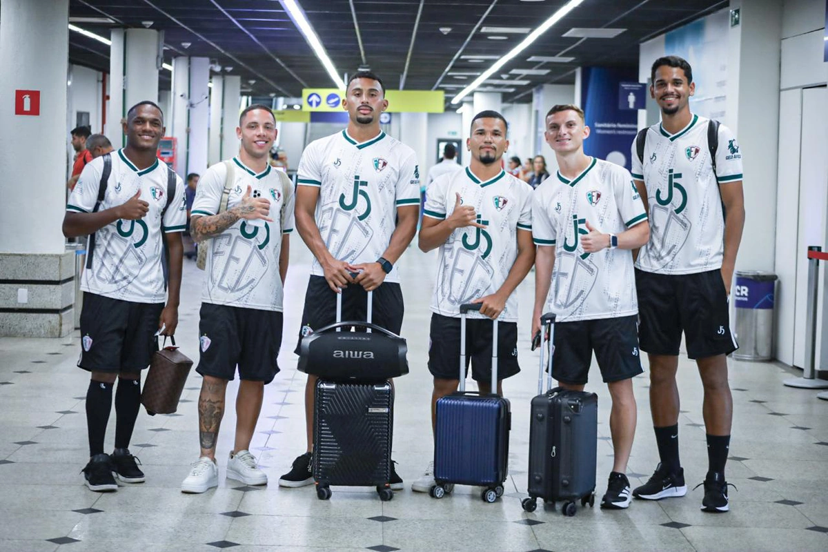Fluminense-PI embarca para decisão contra o Trem-AP pela Copa do Brasil