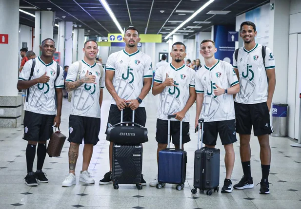 Fluminense-PI embarca para decisão contra o Trem-AP pela Copa do Brasil