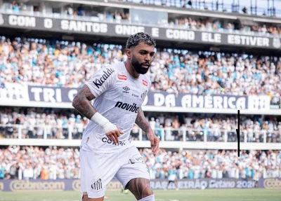 Gabigol pelo Santos