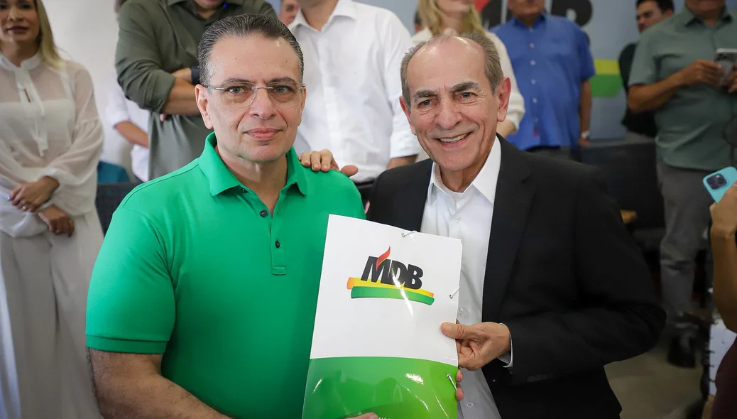 Gessivaldo Isaías se filia ao MDB