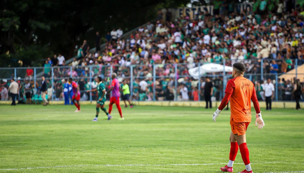 Goleiro durante a final
