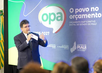 Governador Rafael Fonteles lança a quarta edição do Orçamento Participativo Digital (OPA)