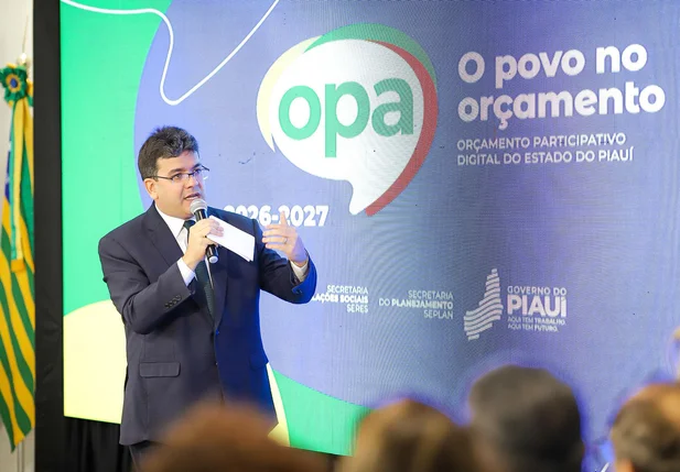 Governador Rafael Fonteles lança a quarta edição do Orçamento Participativo Digital (OPA)