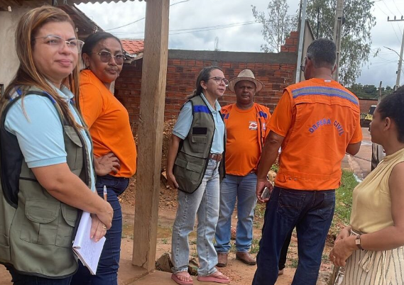 Governo do Piauí envia técnicos para apoiar famílias afetadas pelas chuvas em cinco municípios do sul do estado