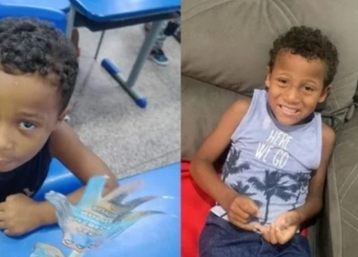 Henry Miguel, de 4 anos, e Pedro Henrique, de 6 anos