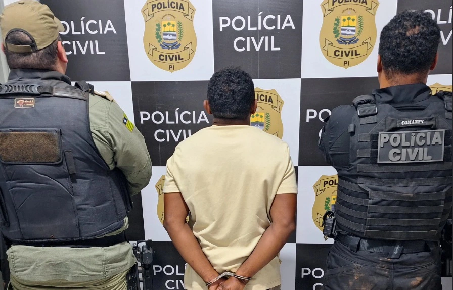 Homem preso em Barreiras do Piauí é acusado de matar idoso a pauladas no Tocantins
