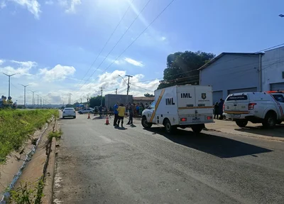 IML removeu o corpo da vítima