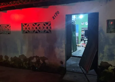 Imóvel foi arrombado no momento do crime em Luís Correia