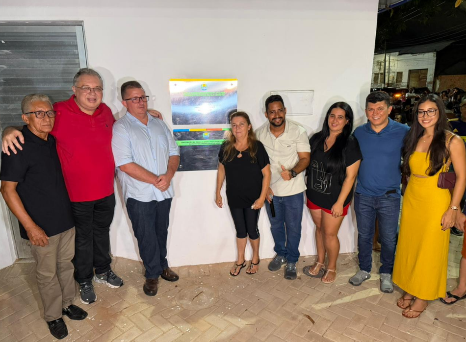 Inauguração da nova praça do bairro São José