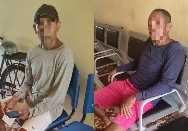 Irmãos conduzidos pela Polícia Militar