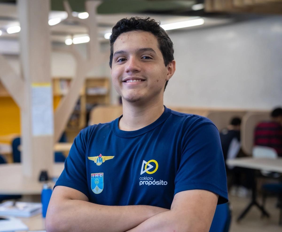 Isaque Viana, estudante do Colégio Propósito e integrante da equipe piauiense classificada para a final nacional do IYPT Brasil