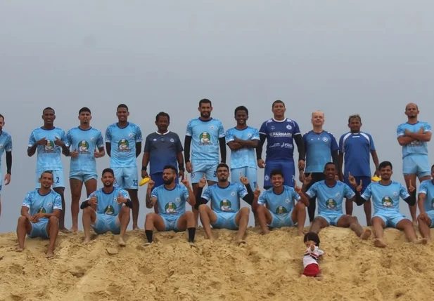 Jogadores do Parnahyba para a disputa da Série D