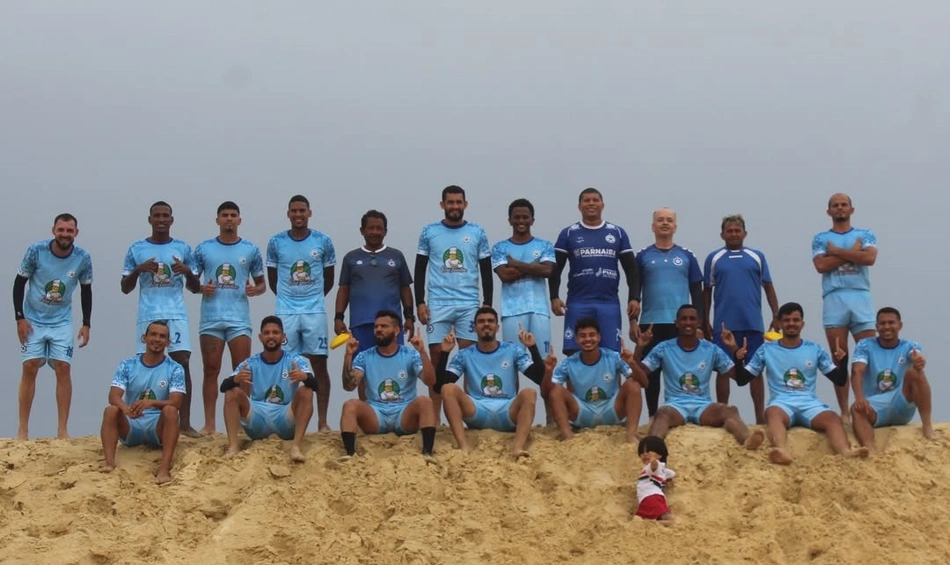 Jogadores do Parnahyba para a disputa da Série D