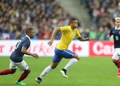 Jogo entre Brasil e França em março de 2015