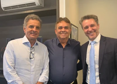 Jorge Lopes se reúne com Aécio Neves
