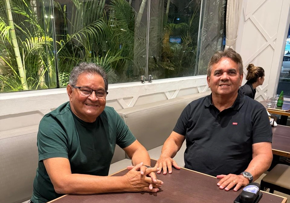 Jorge Lopes se reúne com líder do Democracia Cristã