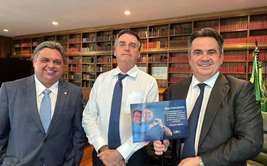 Júlio Arcoverde,Jair Bolsonaro e Ciro Nogueira