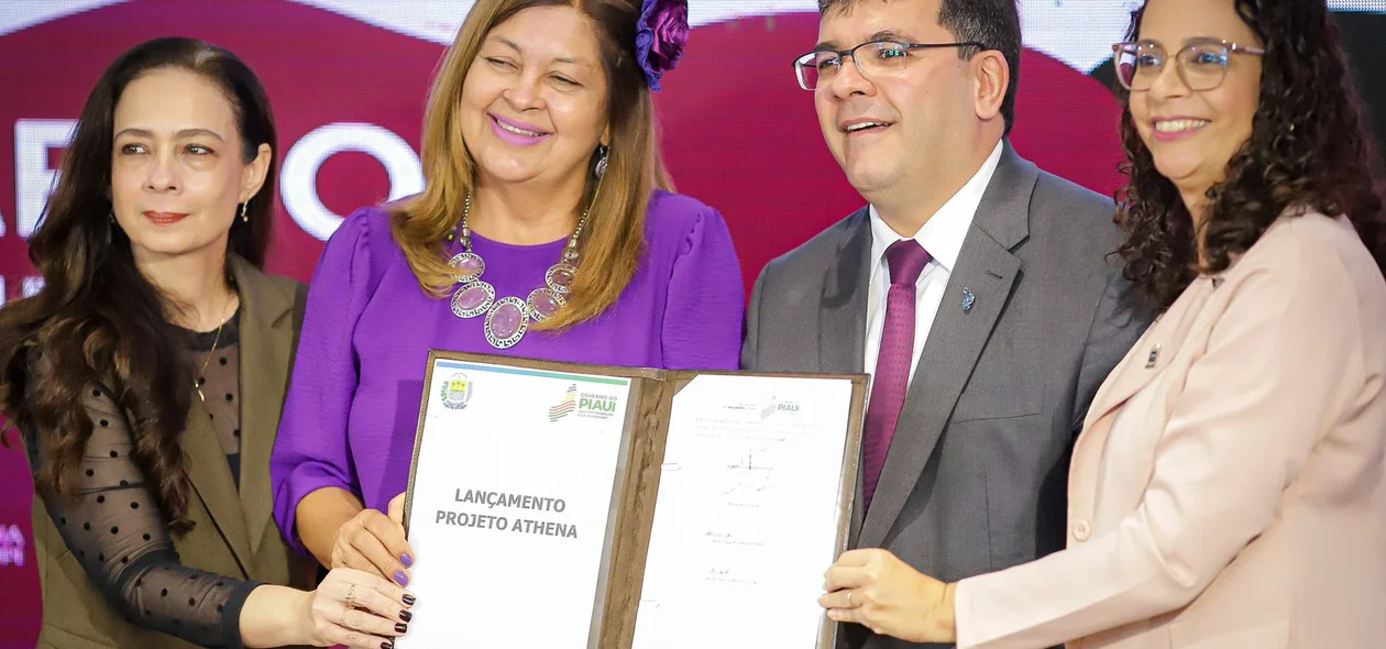Lançamento do programa “Março Mulher – Ei, Piauí Não se Cale” no Palácio de Karnak