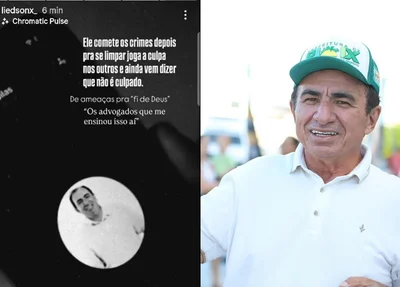 Ligação do prefeito Silas Noronha para Liedson Alves