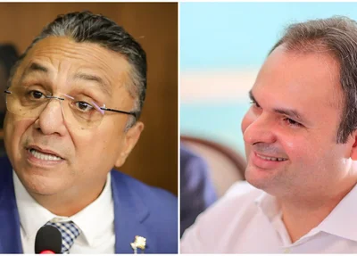 Vereador Dudu e ex-prefeito Mainha