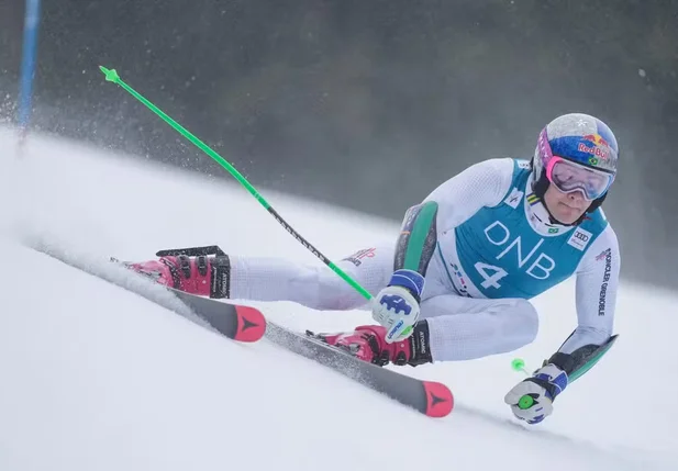 Lucas Pinheiro em ação na etapa de Lillehammer