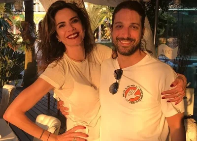Luciana Gimenez e Marco Antonio Gimenez