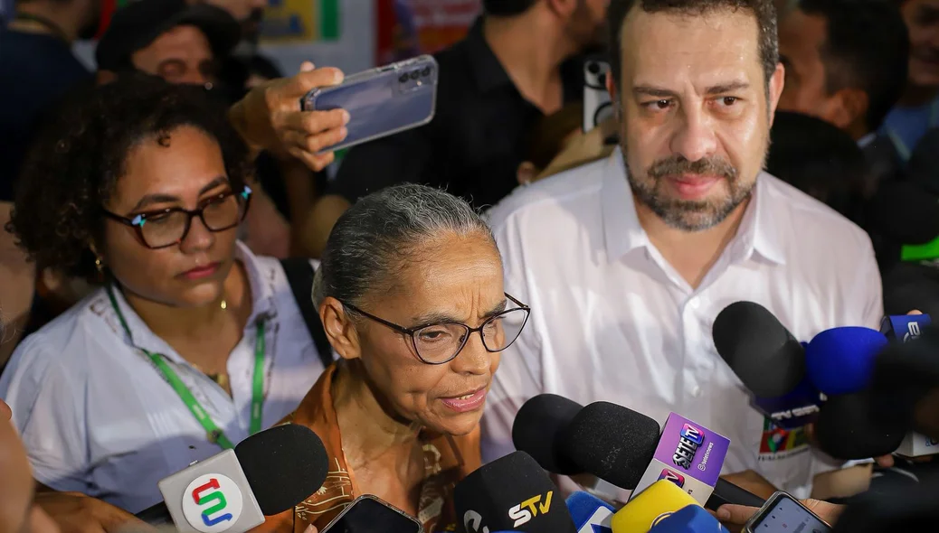 Marina Silva e Guilherme Boulos
