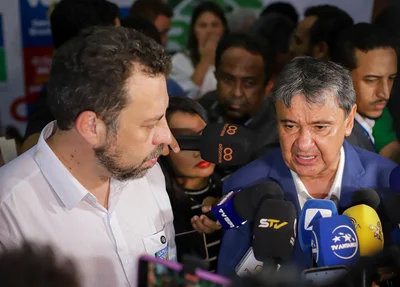 Ministros Guilherme Boulos e Wellington Dias
