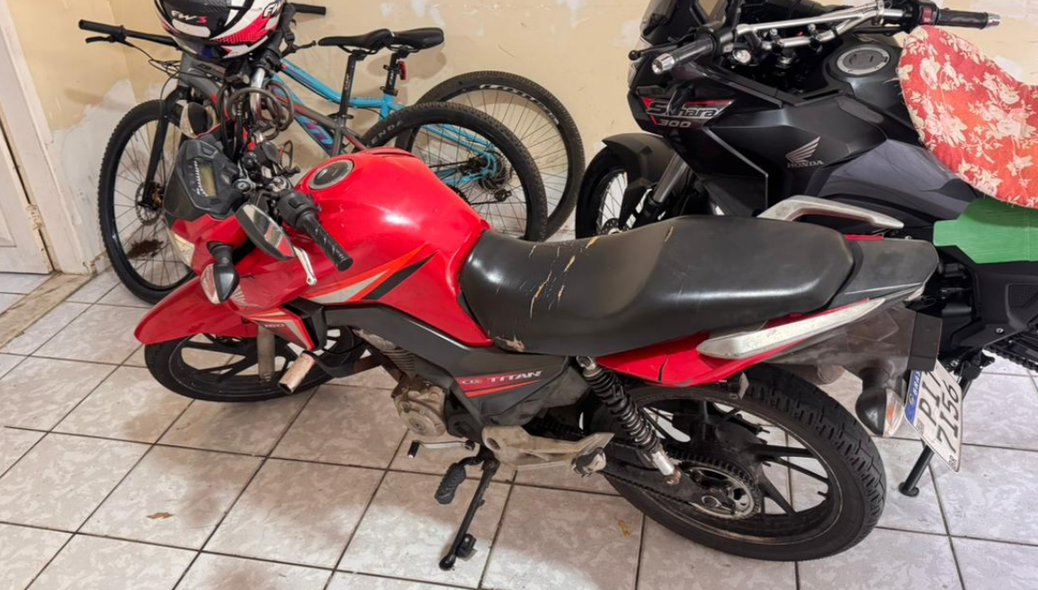 Moto apreendida