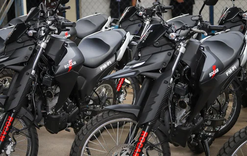 Novas motocicletas para a ROCAM