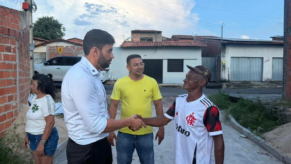 Obras de calçamento no Planalto Bela Vista