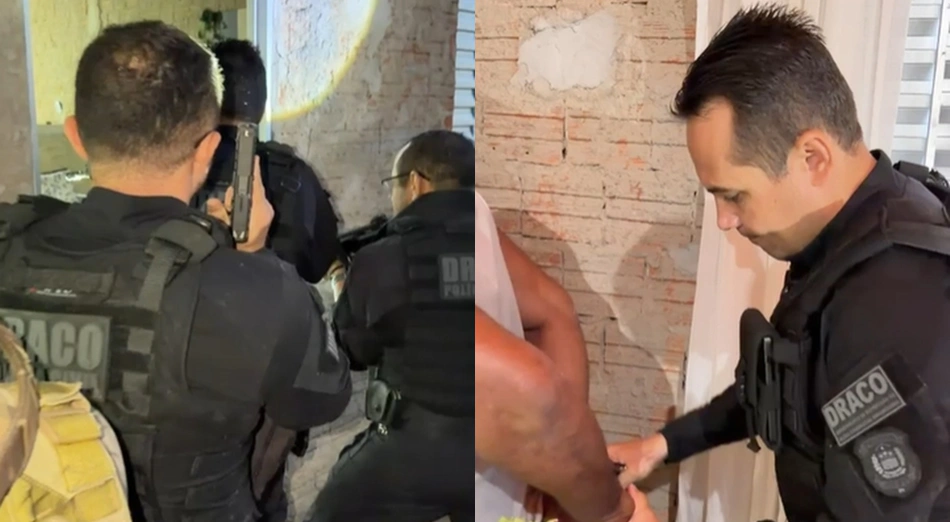 Operação do DRACO em Bertolínia